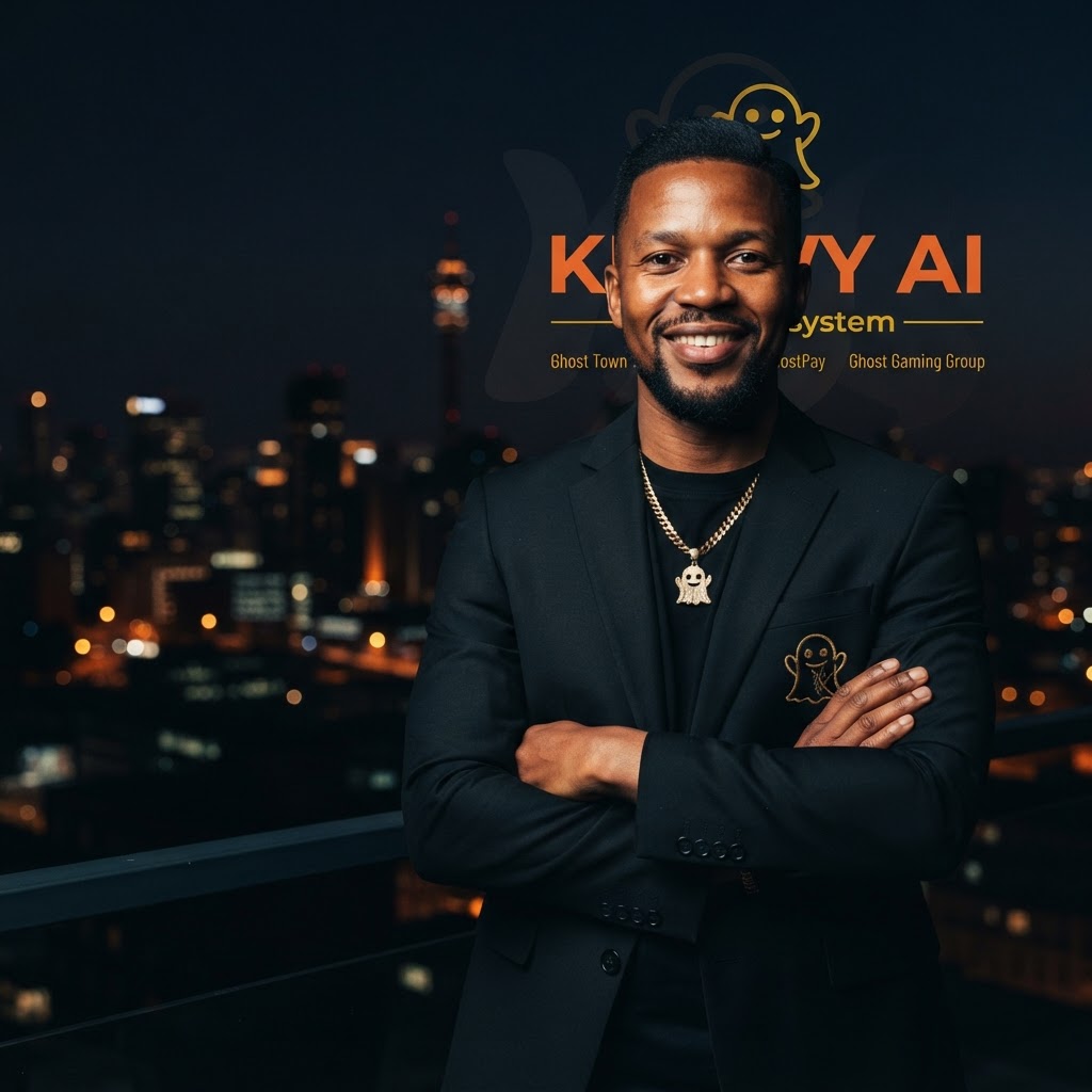 Khule Mahlangu — Mayor of Ghost Town, Founder of KNOWY AI